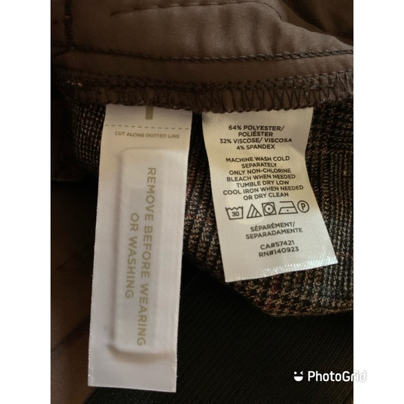 LOFT Plaid Slim Pants Sz 14 $89.50 NWT! - Picture 8 of 9